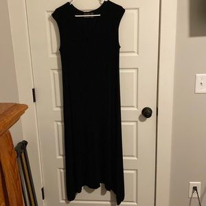 Travelers by Chico’s Size 1 Black stretchy maxi dress